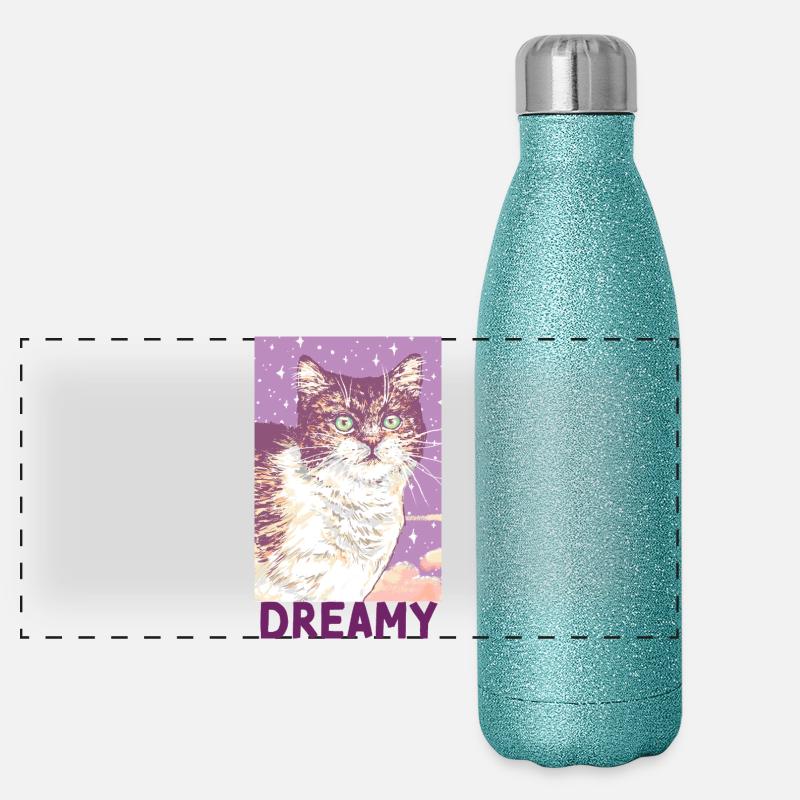 RÊVEUR Gourde isotherme panoramique pailletée 500 ml
