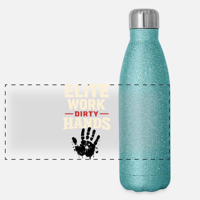 workers who are trained as welders and Panoramic Glitter Thermal Bottle 500 ml