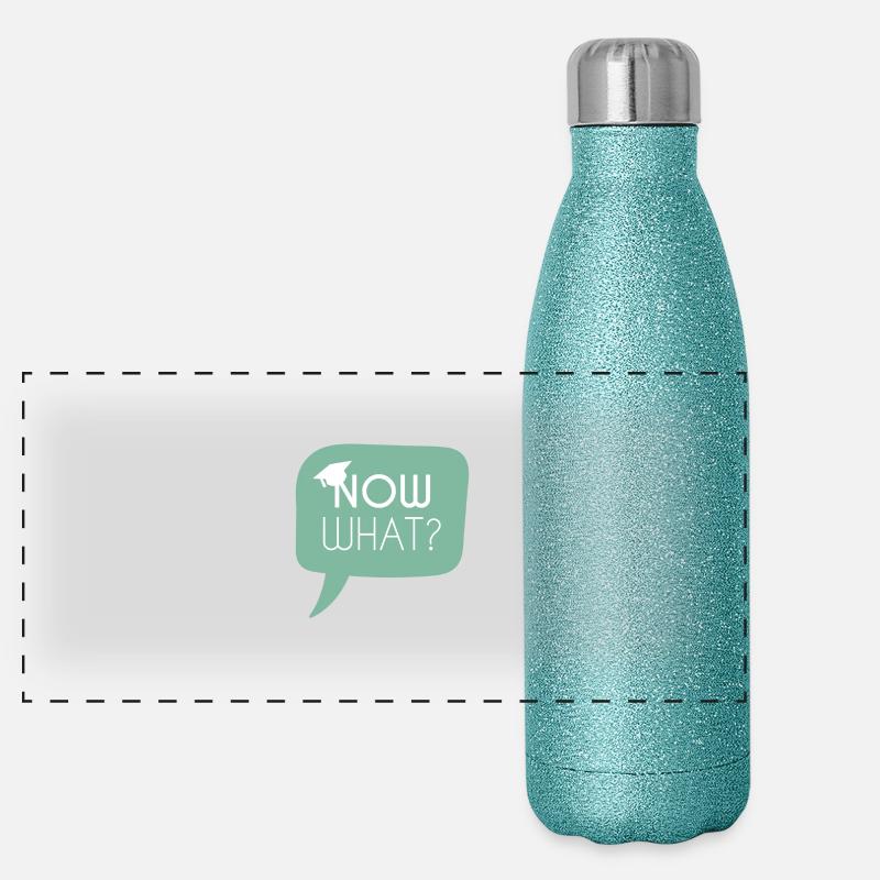 High School / Graduation: Now what? Panoramic Glitter Thermal Bottle 500 ml