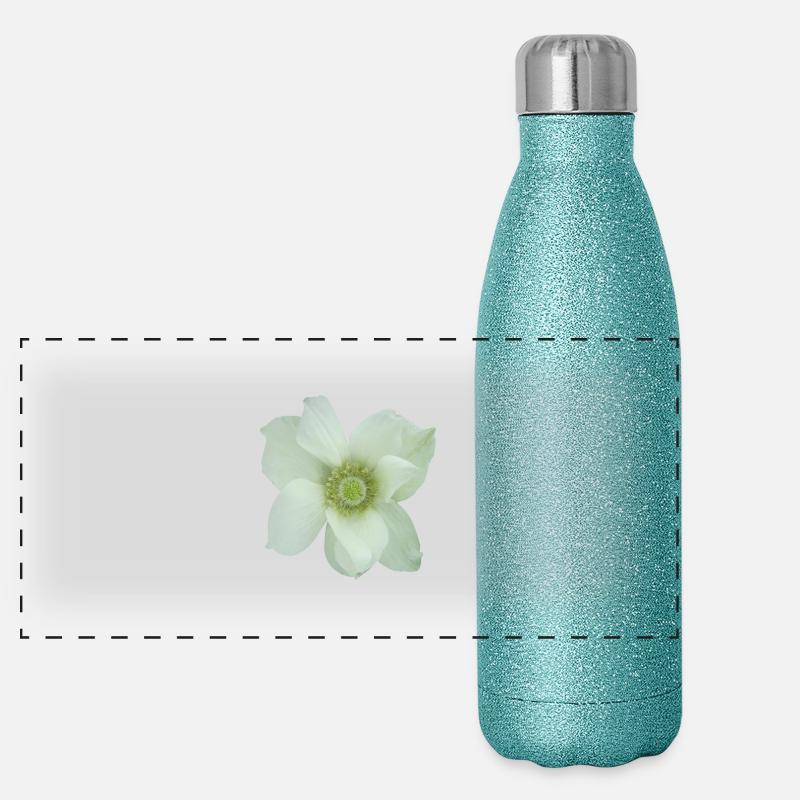 Flower UK eu Panoramic Glitter Thermal Bottle 500 ml
