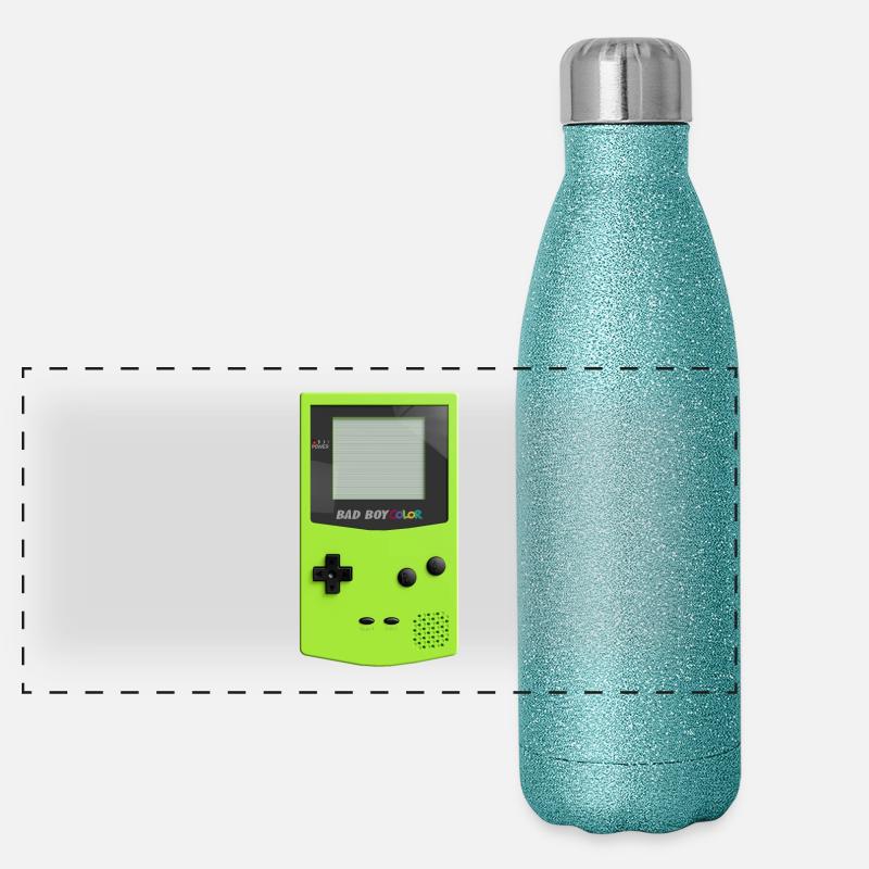 Game boy color Panoramic Glitter Thermal Bottle 500 ml