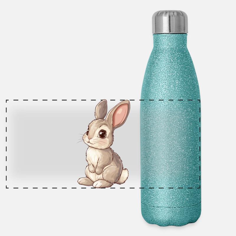 Panorama Glitzer Isolierflasche 500 ml