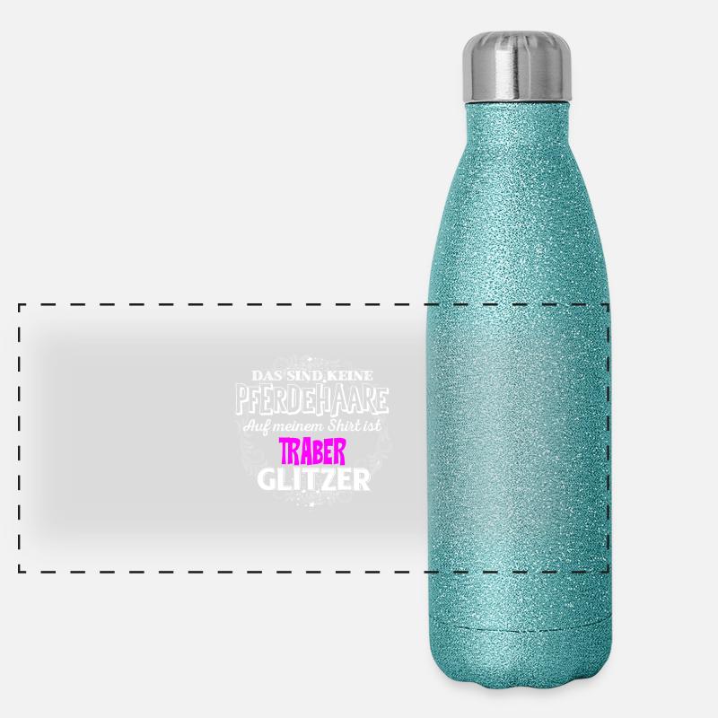 TRABER - Glitzer Panorama Glitzer Isolierflasche 500 ml