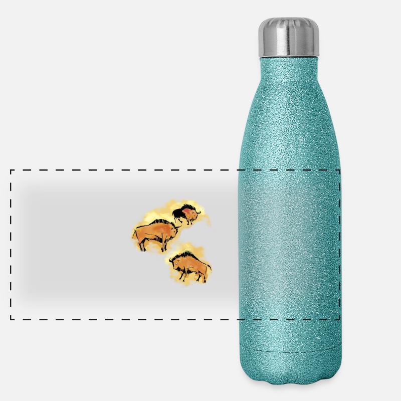 Bison Panoramic Glitter Thermal Bottle 500 ml
