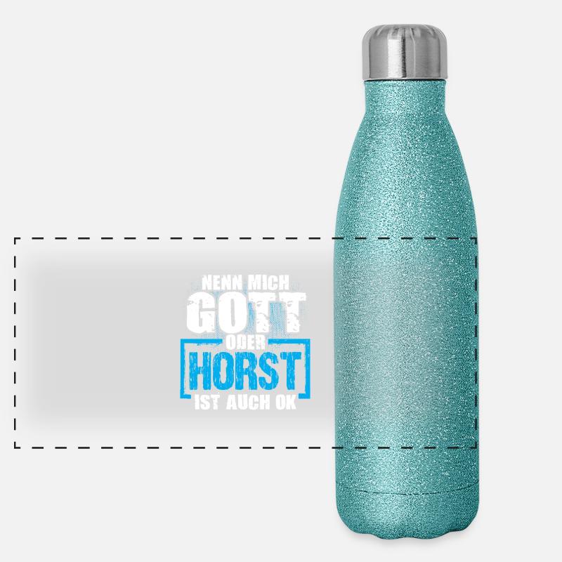 HORST - ok Panorama Glitzer Isolierflasche 500 ml