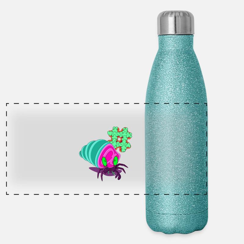 PRIMITIVE DOMAIN Panoramic Glitter Thermal Bottle 500 ml