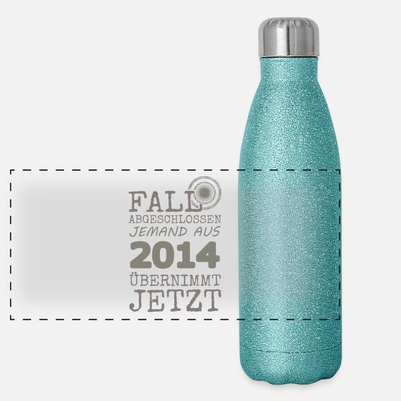 2014 Panorama Glitzer Isolierflasche 500 ml