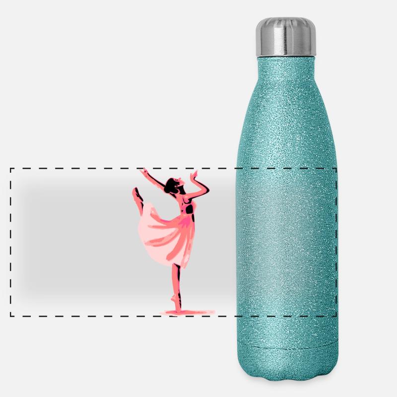 Dance Panoramic Glitter Thermal Bottle 500 ml