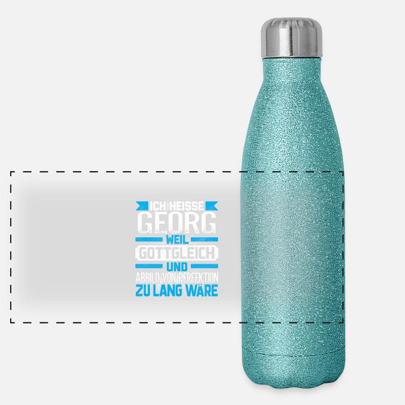 GEORG - Gottgleich Panorama Glitzer Isolierflasche 500 ml