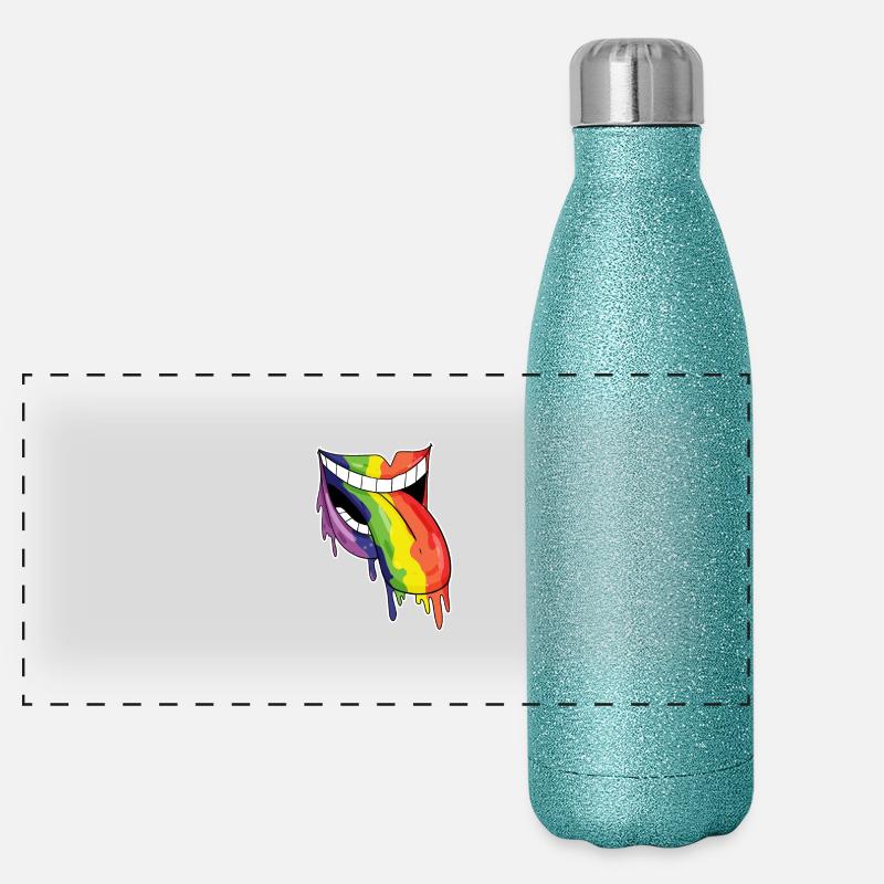 Lgbt Panoramic Glitter Thermal Bottle 500 ml