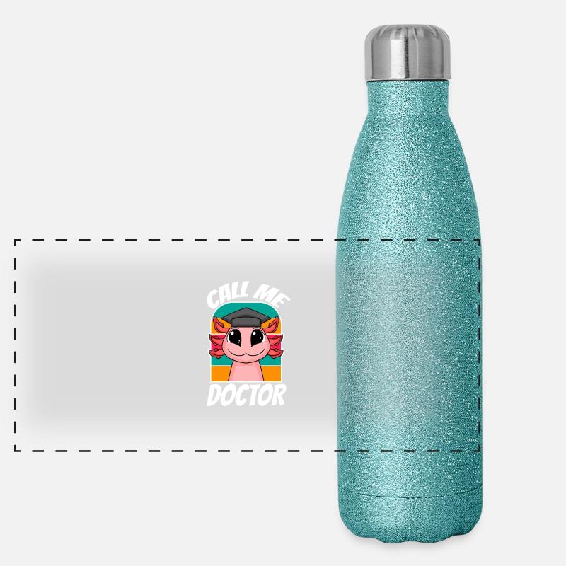 Doctorate Doctoral Thesis Doctoral Degree Panoramic Glitter Thermal Bottle 500 ml