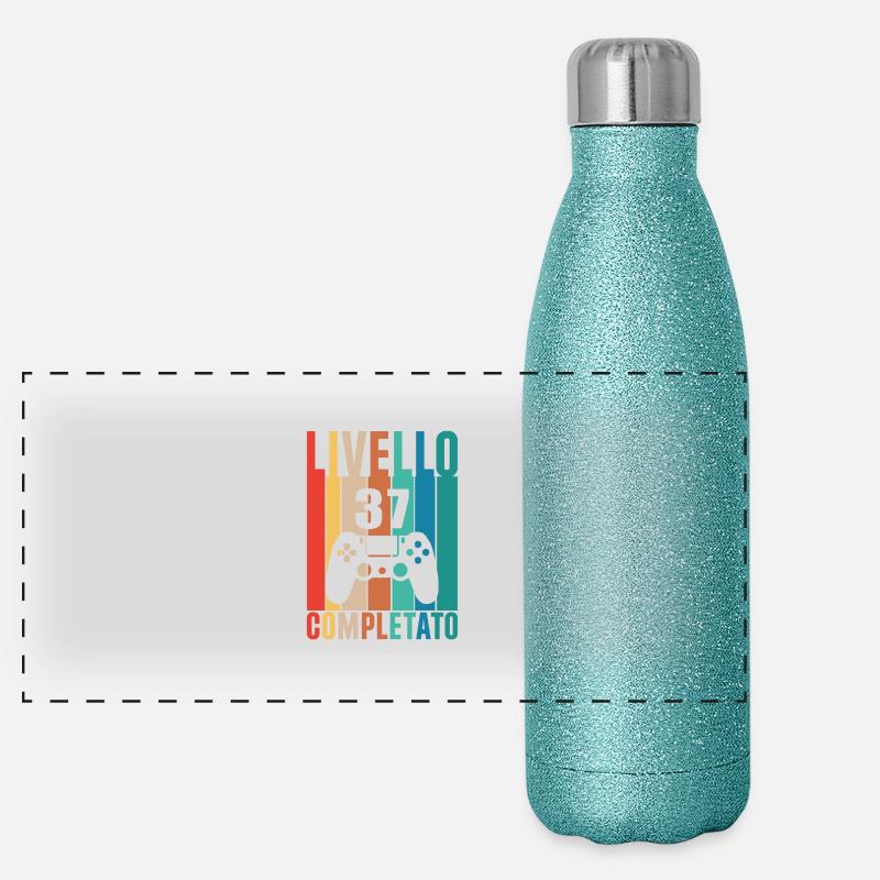 Niveau 37 Gourde isotherme panoramique pailletée 500 ml