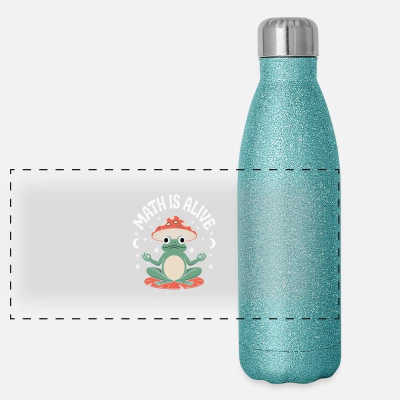 Math is Alive Panoramic Glitter Thermal Bottle 500 ml