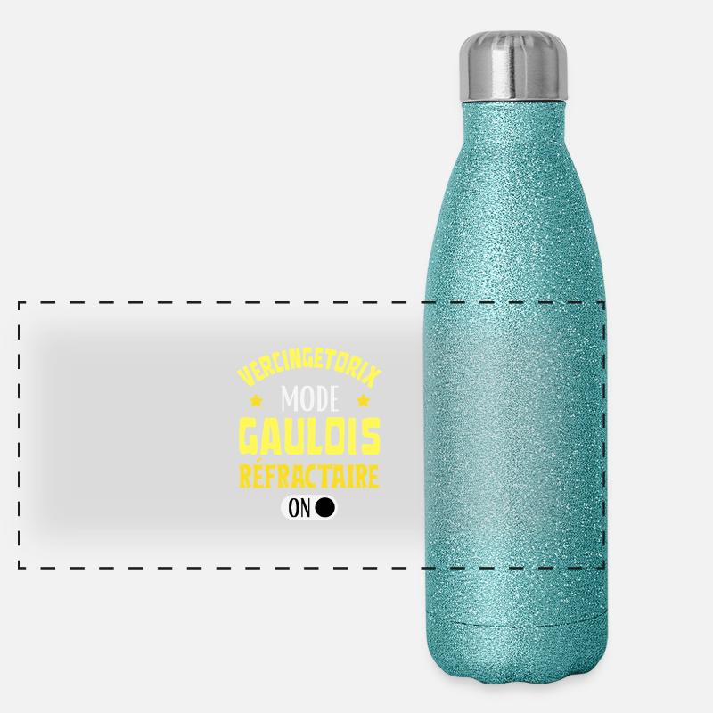 Mode Gaulois Réfractaire Activé Gourde isotherme panoramique pailletée 500 ml