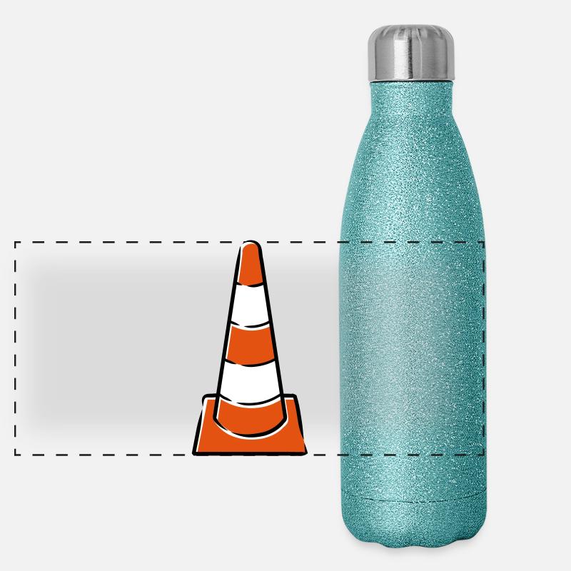 Panorama Glitzer Isolierflasche 500 ml