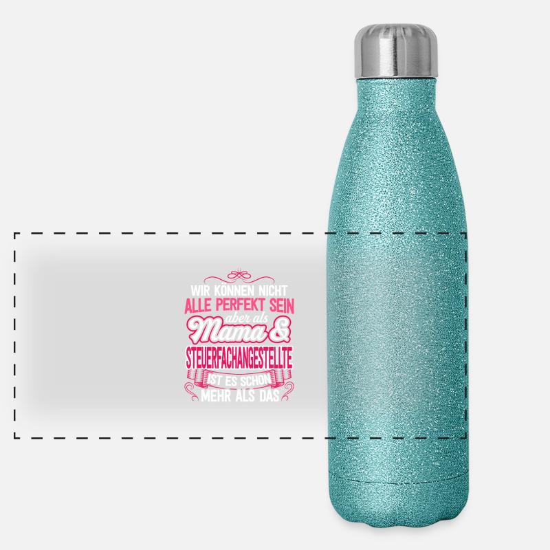STEUERFACH - Mama Panorama Glitzer Isolierflasche 500 ml