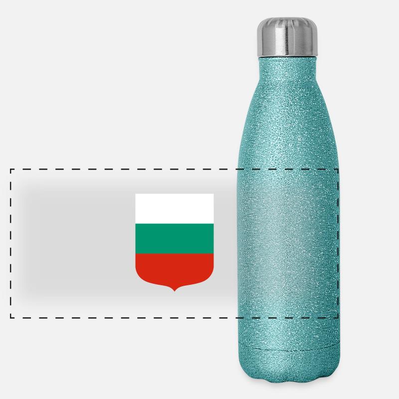Bulgarien Panorama Glitzer Isolierflasche 500 ml