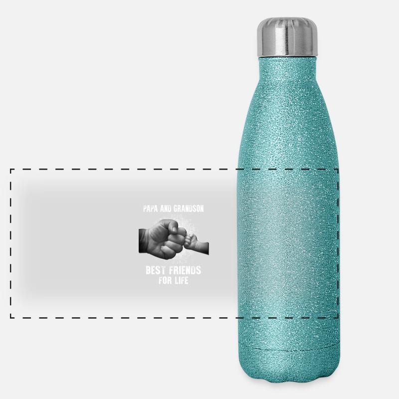 PAPA AND GRANDSON Panoramic Glitter Thermal Bottle 500 ml