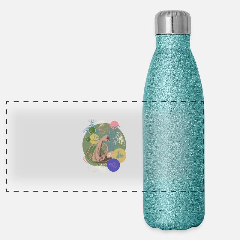 Stay Strong Panorama Glitzer Isolierflasche 500 ml