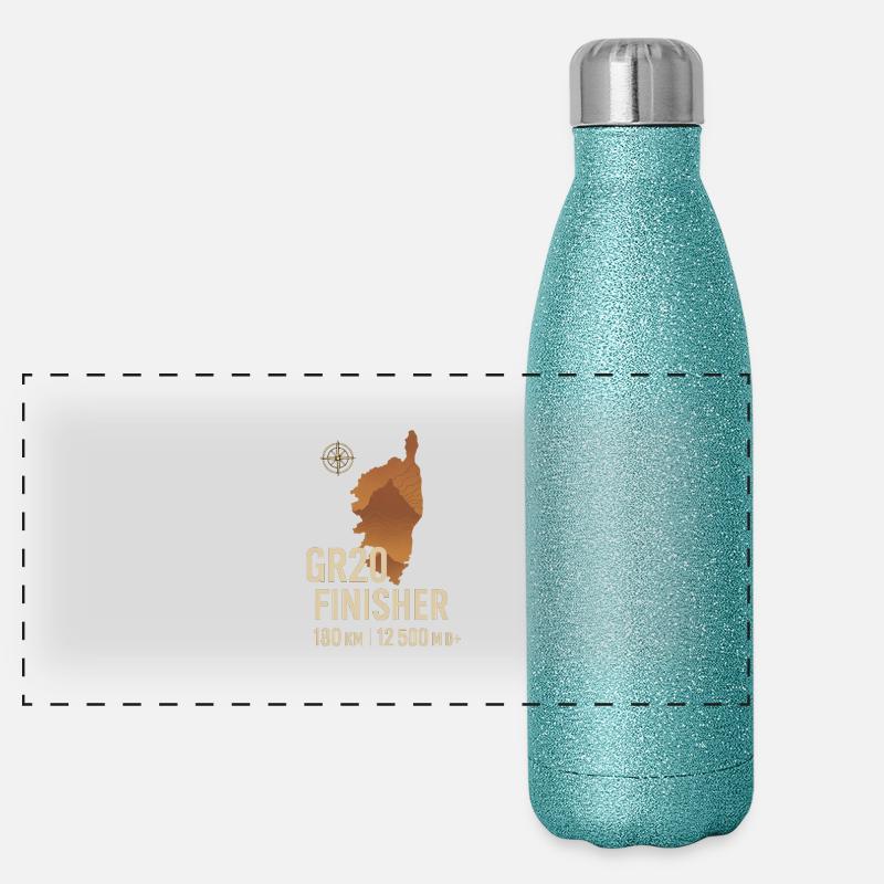 GR20 Finisher Panoramic Glitter Thermal Bottle 500 ml