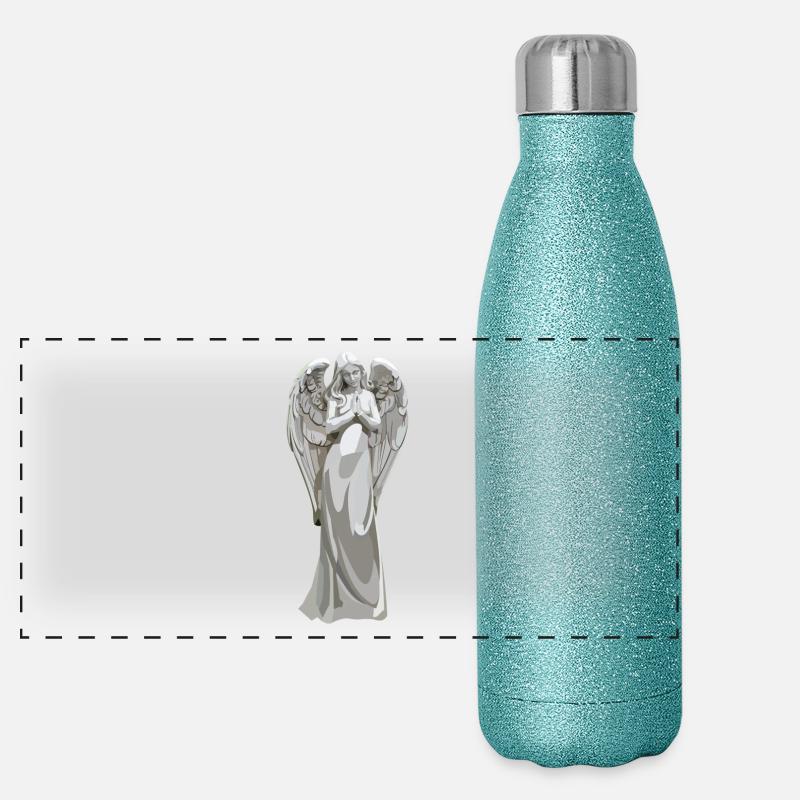 Mein Engel Panorama Glitzer Isolierflasche 500 ml