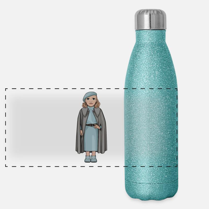 Greta Garbo Panoramic Glitter Thermal Bottle 500 ml
