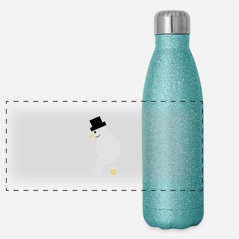 Mobile Softeis-Fabrik? Panorama Glitzer Isolierflasche 500 ml