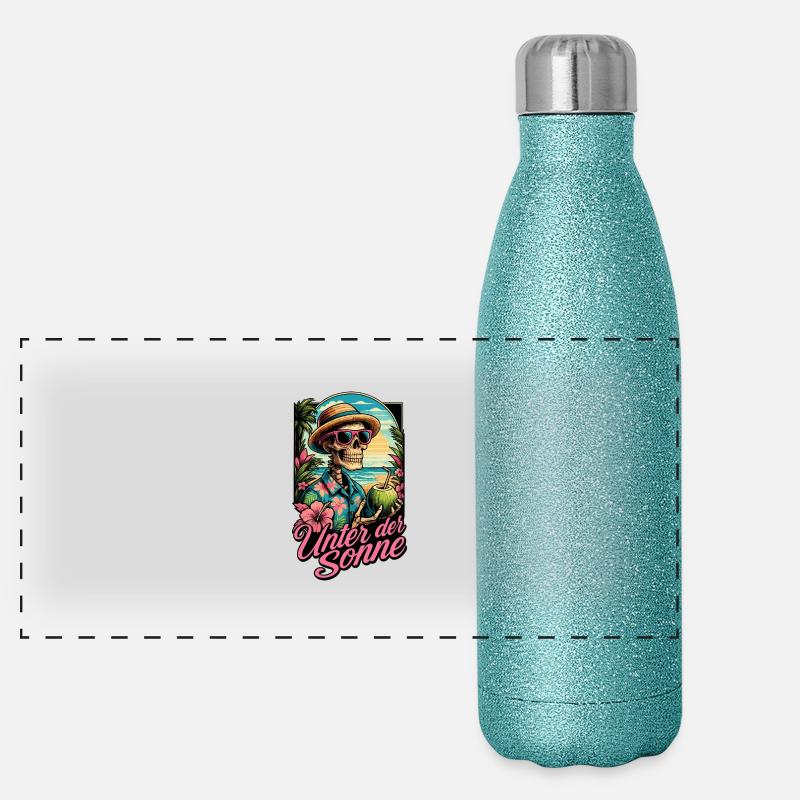 Under the sun Panoramic Glitter Thermal Bottle 500 ml