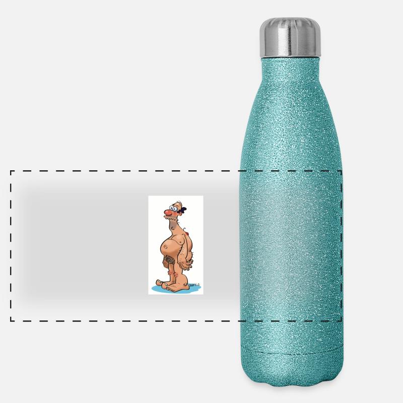 wally Gourde isotherme panoramique pailletée 500 ml