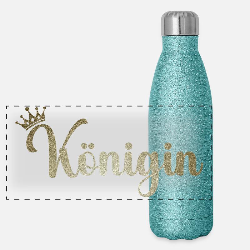 Queen Panoramic Glitter Thermal Bottle 500 ml