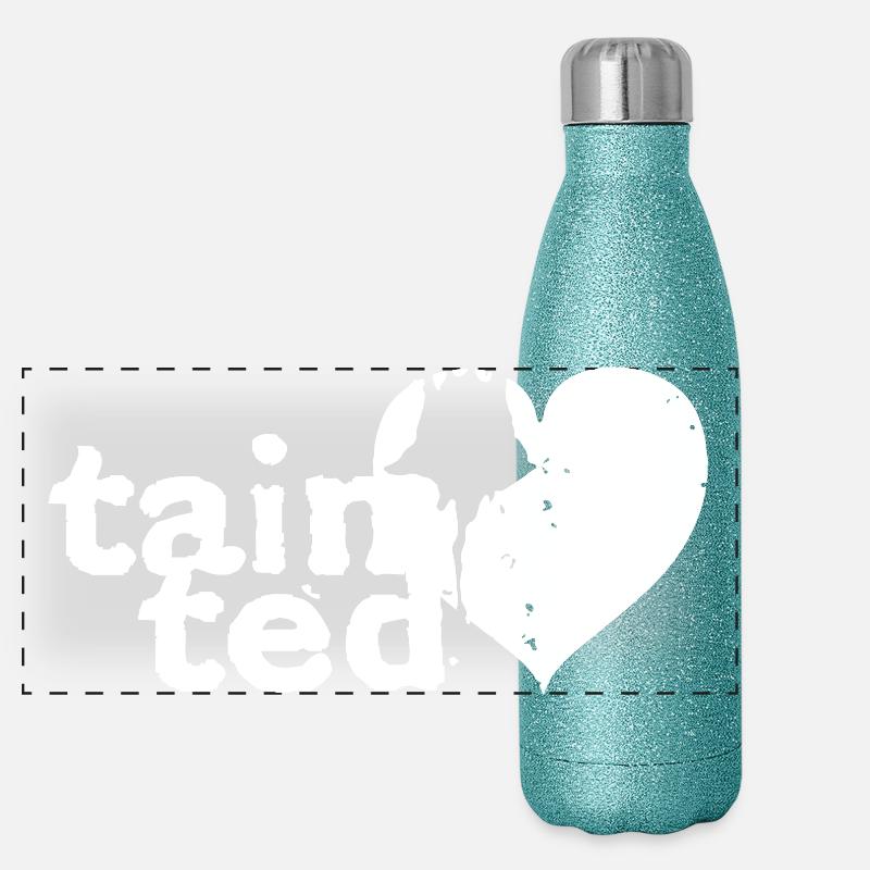 tainted love inspired by Soft C Panorama Glitzer Isolierflasche 500 ml