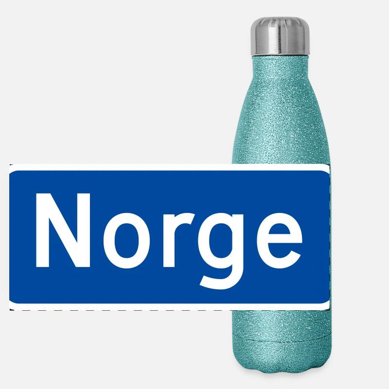 Norvège Gourde isotherme panoramique pailletée 500 ml