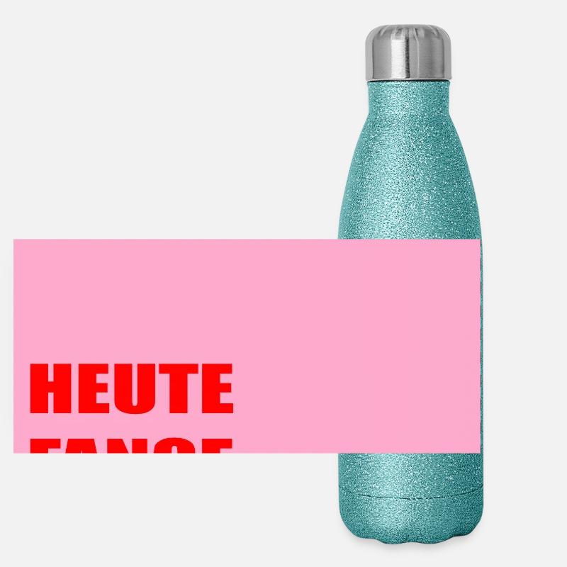 Powerful Motivation Self-Confidence Panoramic Glitter Thermal Bottle 500 ml