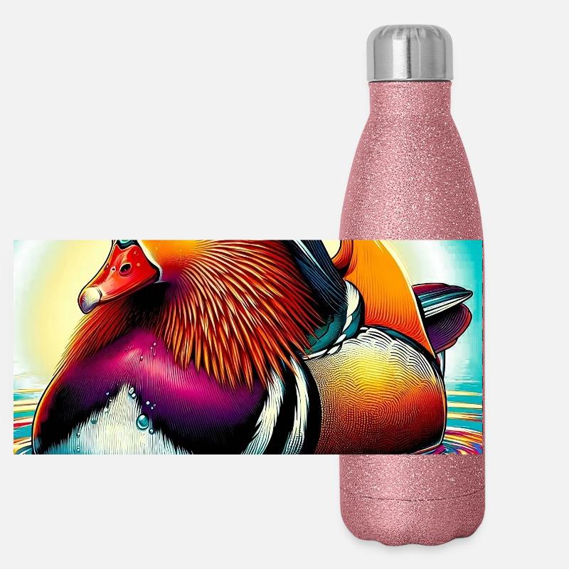 Panorama Glitzer Isolierflasche 500 ml