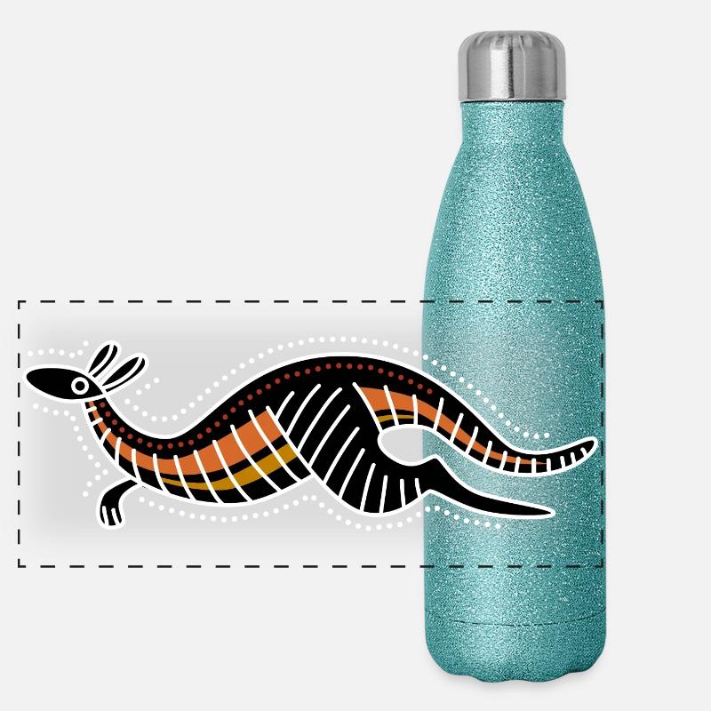 kangaroo Gourde isotherme panoramique pailletée 500 ml