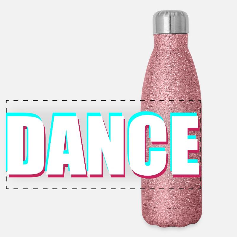 Danser Gourde isotherme panoramique pailletée 500 ml