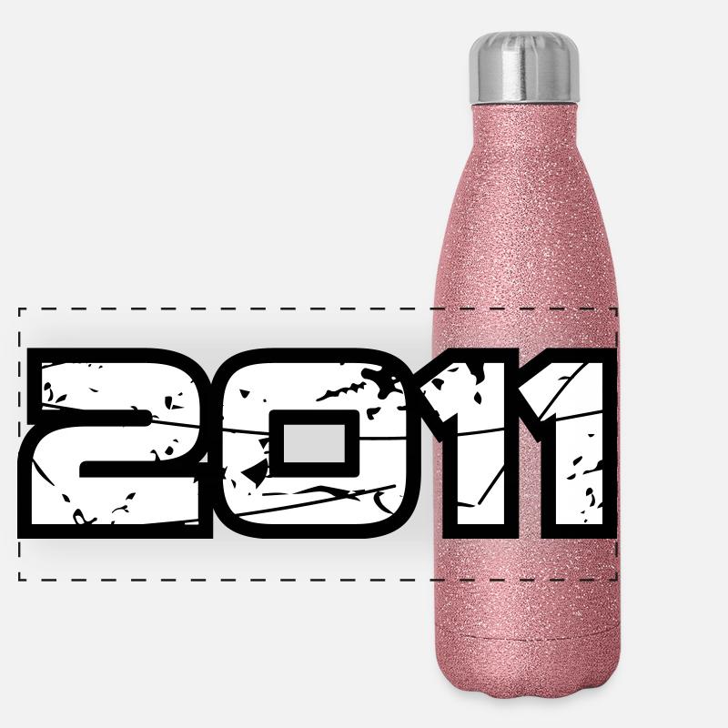 2011 Gourde isotherme panoramique pailletée 500 ml