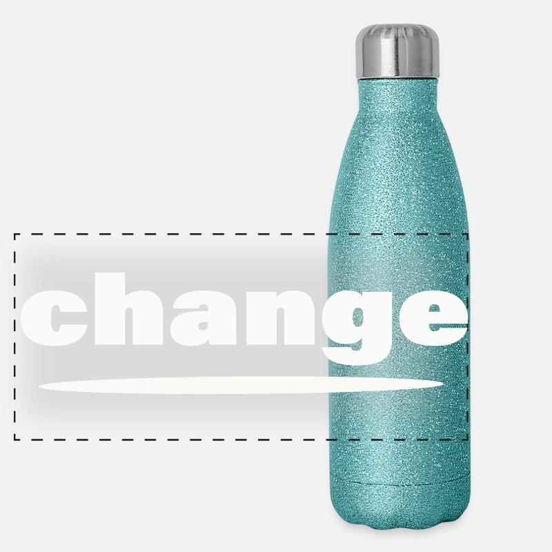 CHANGE Panorama Glitzer Isolierflasche 500 ml