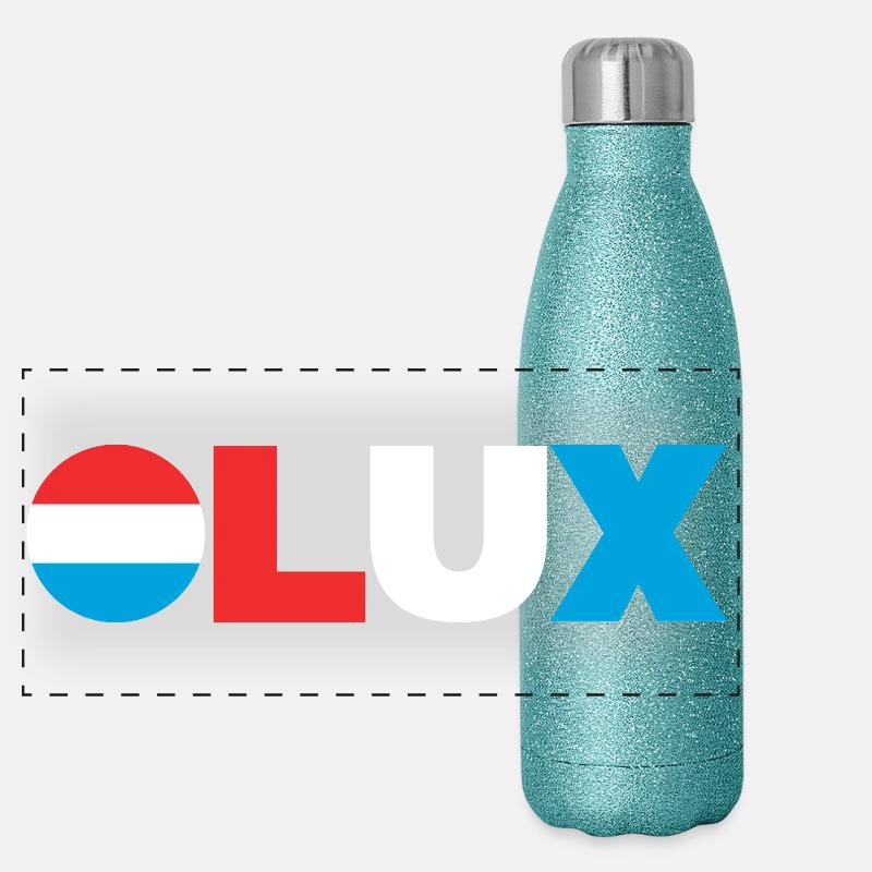 Luxembourg Gourde isotherme panoramique pailletée 500 ml