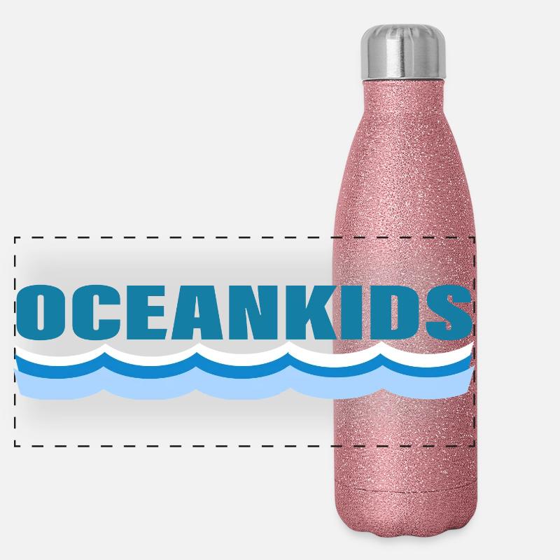 OCEANKIDS Panoramic Glitter Thermal Bottle 500 ml