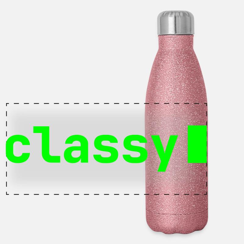 classy | Developer mood Panoramic Glitter Thermal Bottle 500 ml