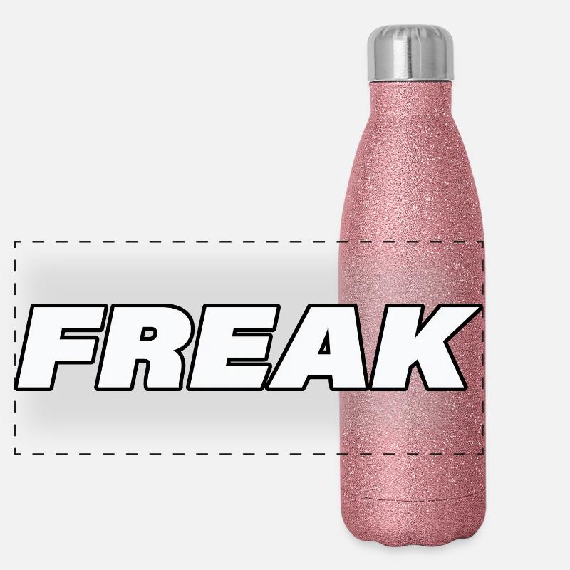 ANORMAL Gourde isotherme panoramique pailletée 500 ml