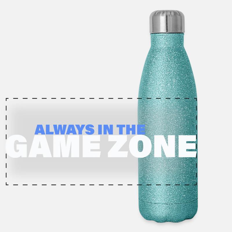 GAME ZONE Panorama Glitzer Isolierflasche 500 ml