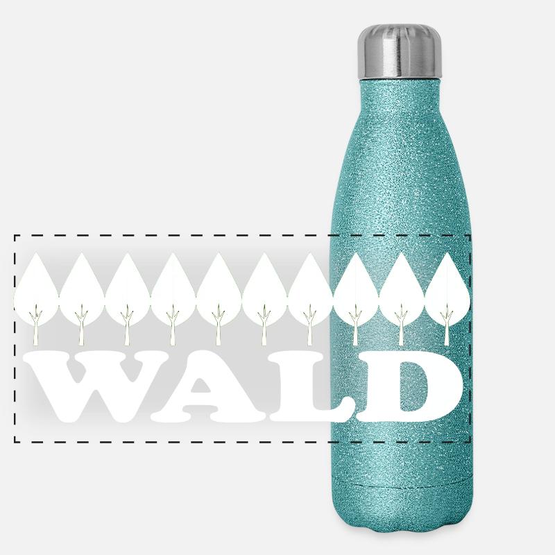 FORÊT Bouteille isotherme à paillettes