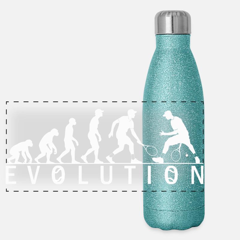 Tennis evolution tweener shirt Panorama Glitzer Isolierflasche 500 ml