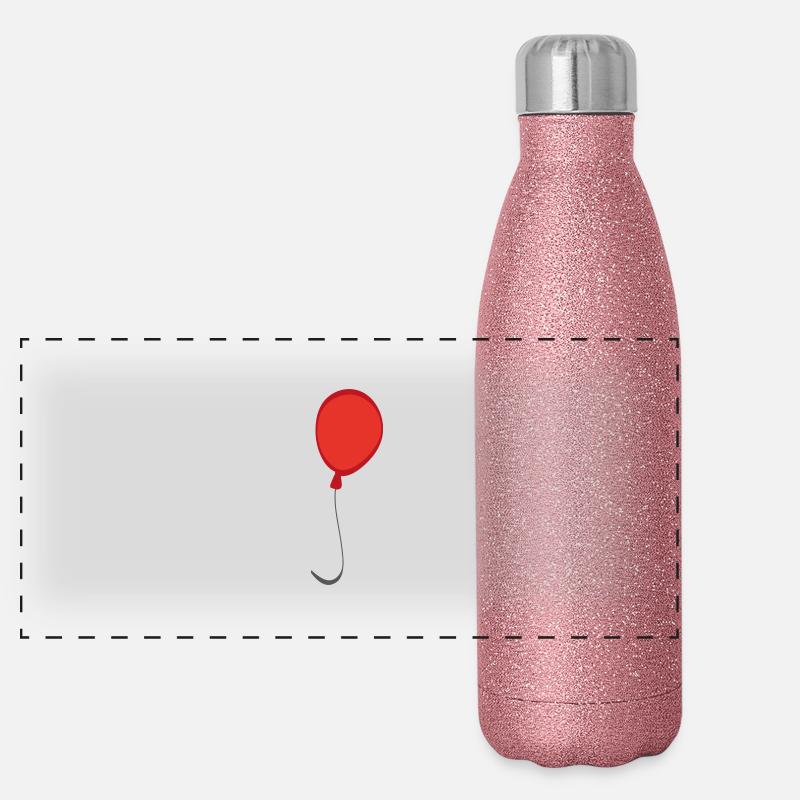 Ballon Gourde isotherme panoramique pailletée 500 ml