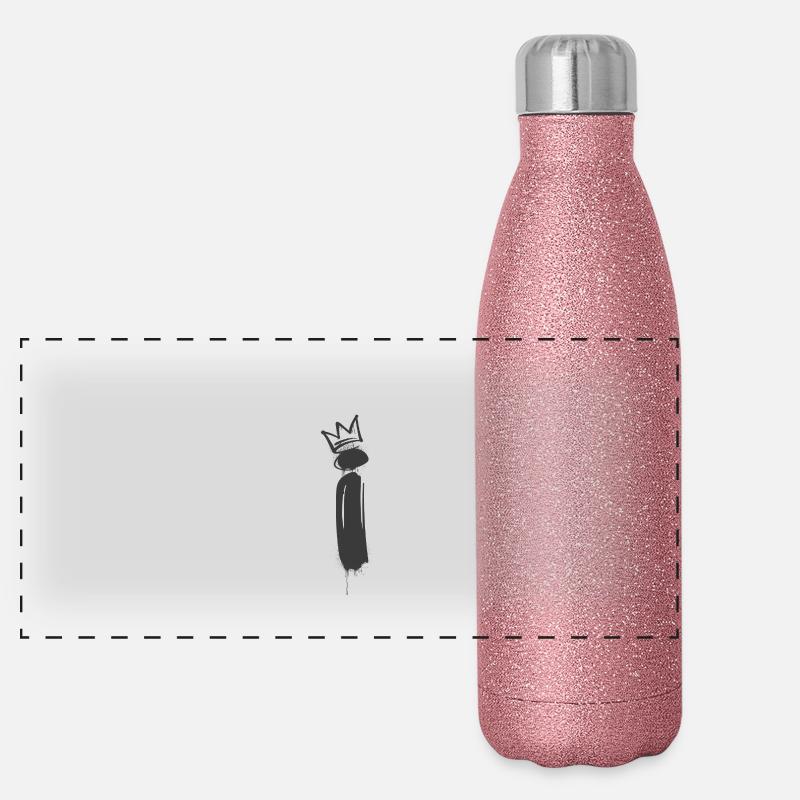 I Panoramic Glitter Thermal Bottle 500 ml