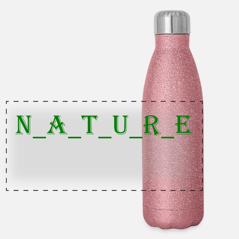 nature Panoramic Glitter Thermal Bottle 500 ml