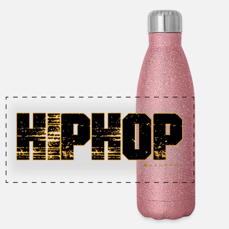 HipHop Panorama Glitzer Isolierflasche 500 ml
