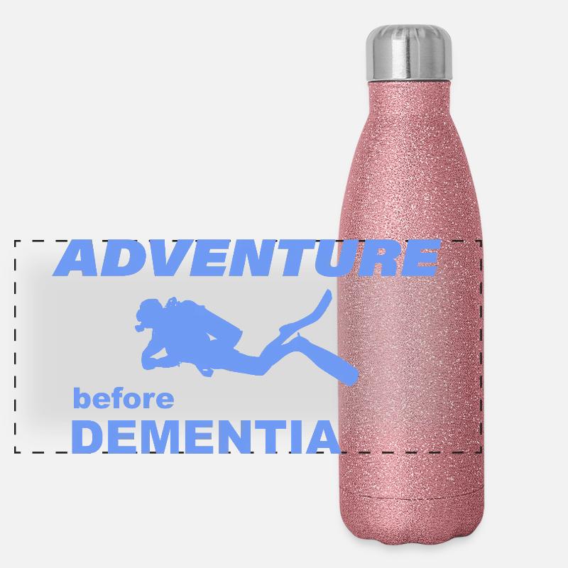 DIVING ADVENTURE Panoramic Glitter Thermal Bottle 500 ml